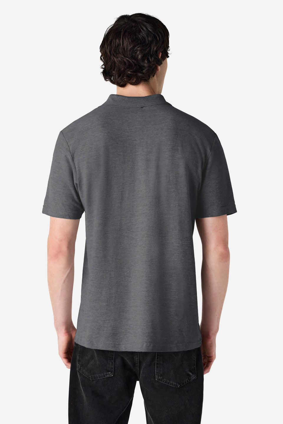 64800 ADULT SOFTSTYLE DOUBLE PIQUE POLO