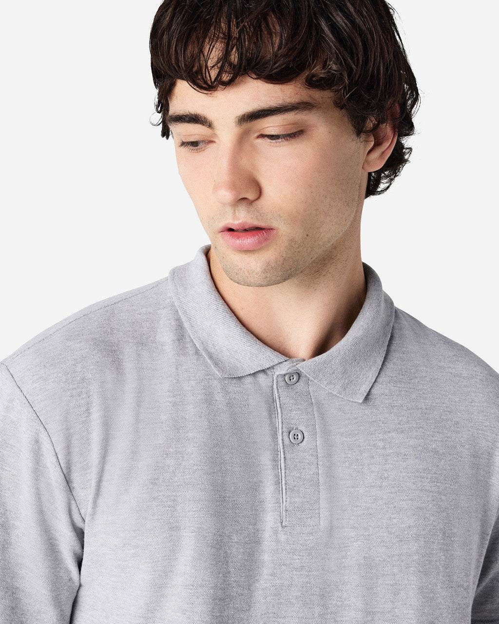64800 ADULT SOFTSTYLE DOUBLE PIQUE POLO