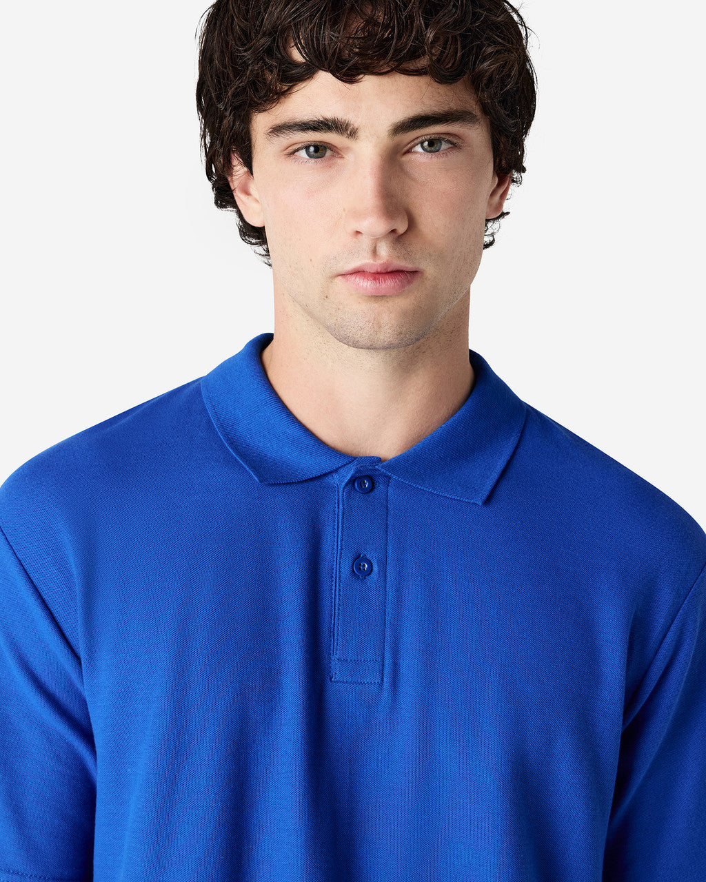 64800 ADULT SOFTSTYLE DOUBLE PIQUE POLO