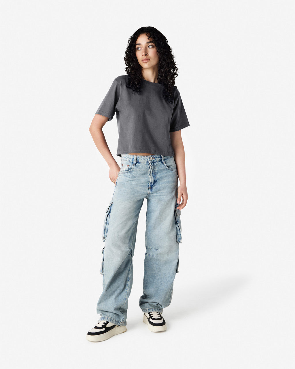 Women's Boxy Fit Cropped T-shirt