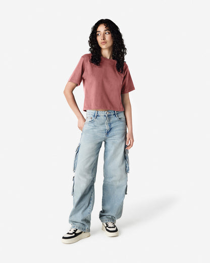 Women's Boxy Fit Cropped T-shirt