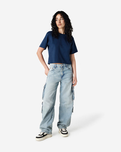 Women's Boxy Fit Cropped T-shirt