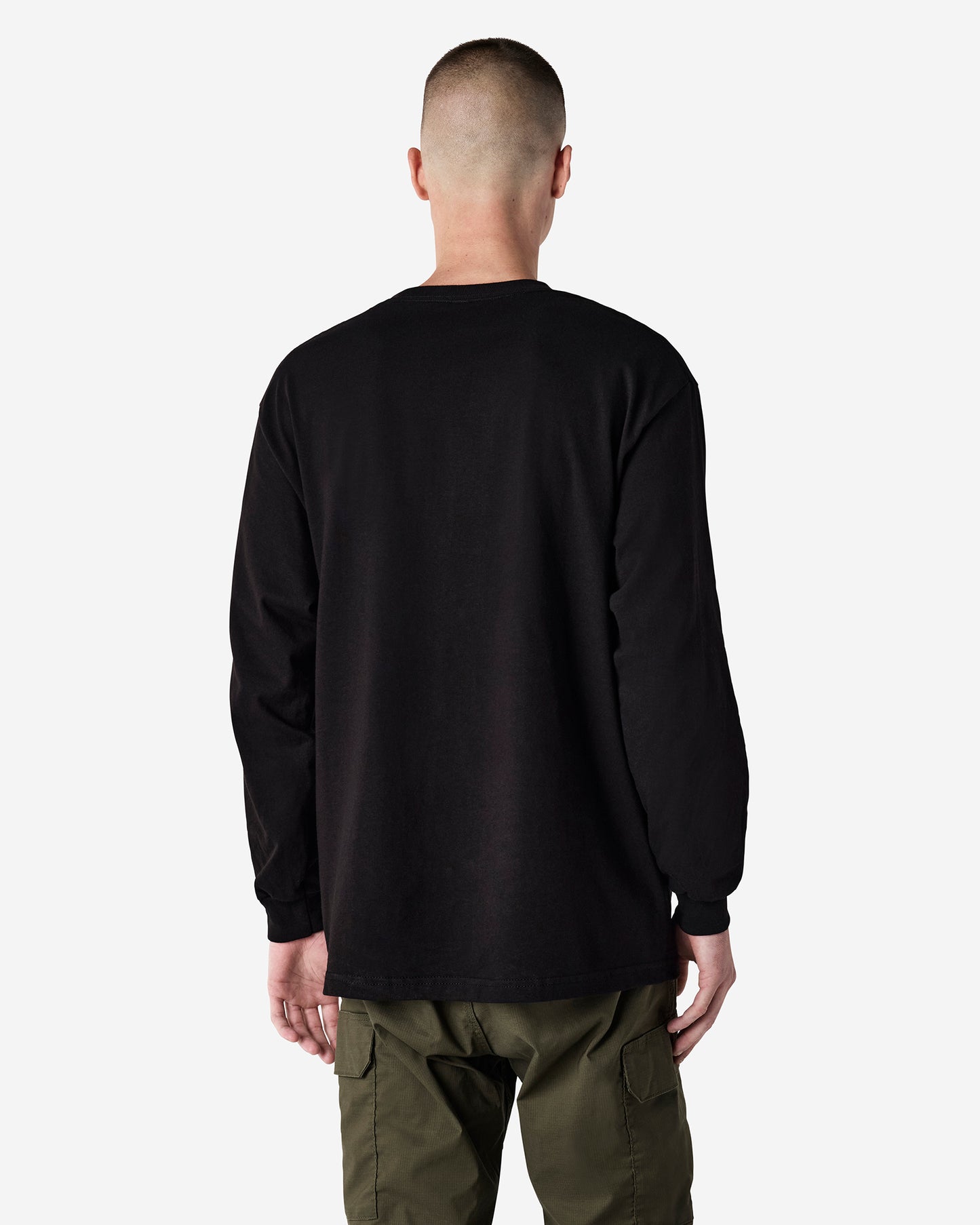 1304 Unisex Relaxed Fit Heavyweight Long Sleeve T-shirt