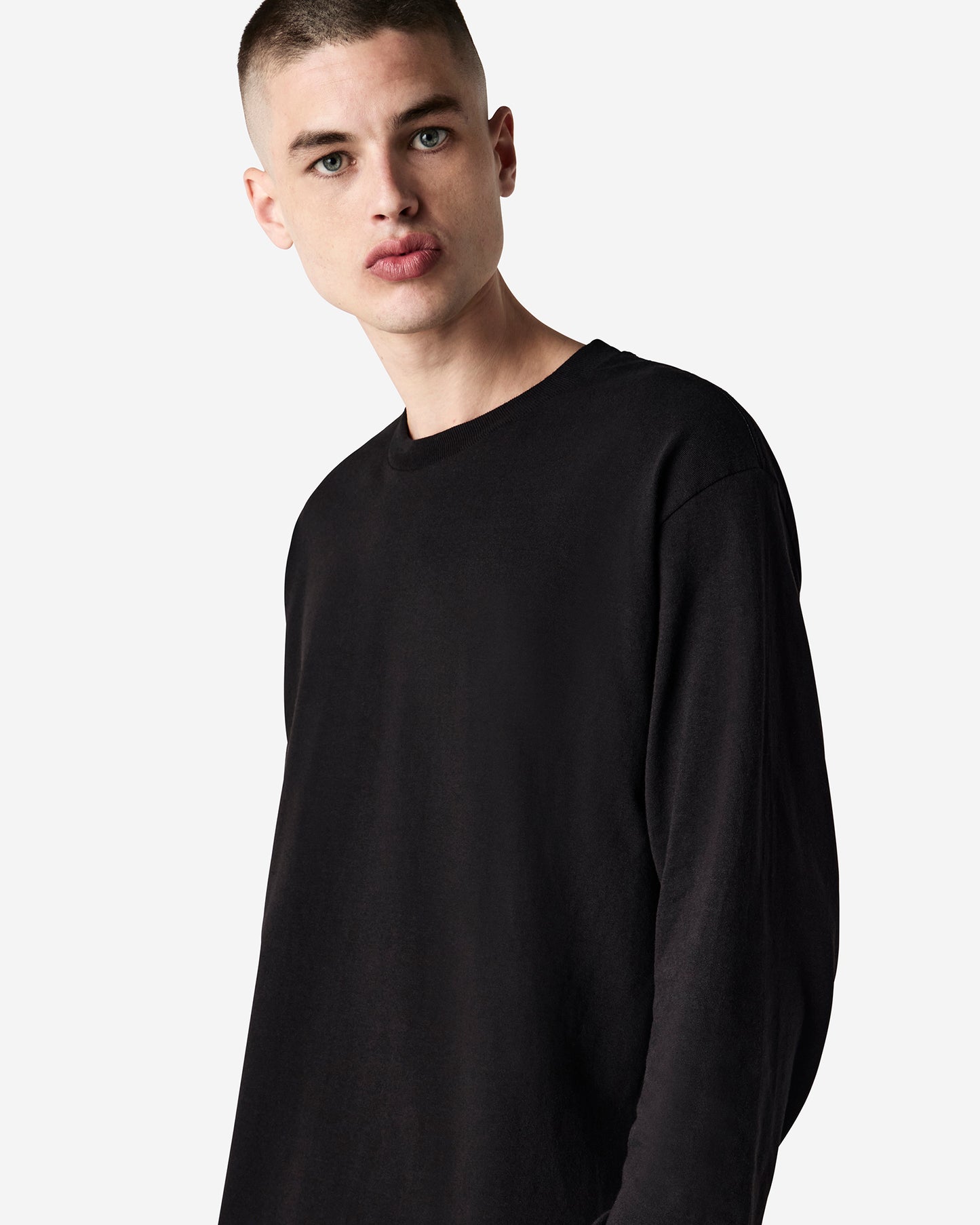 1304 Unisex Relaxed Fit Heavyweight Long Sleeve T-shirt