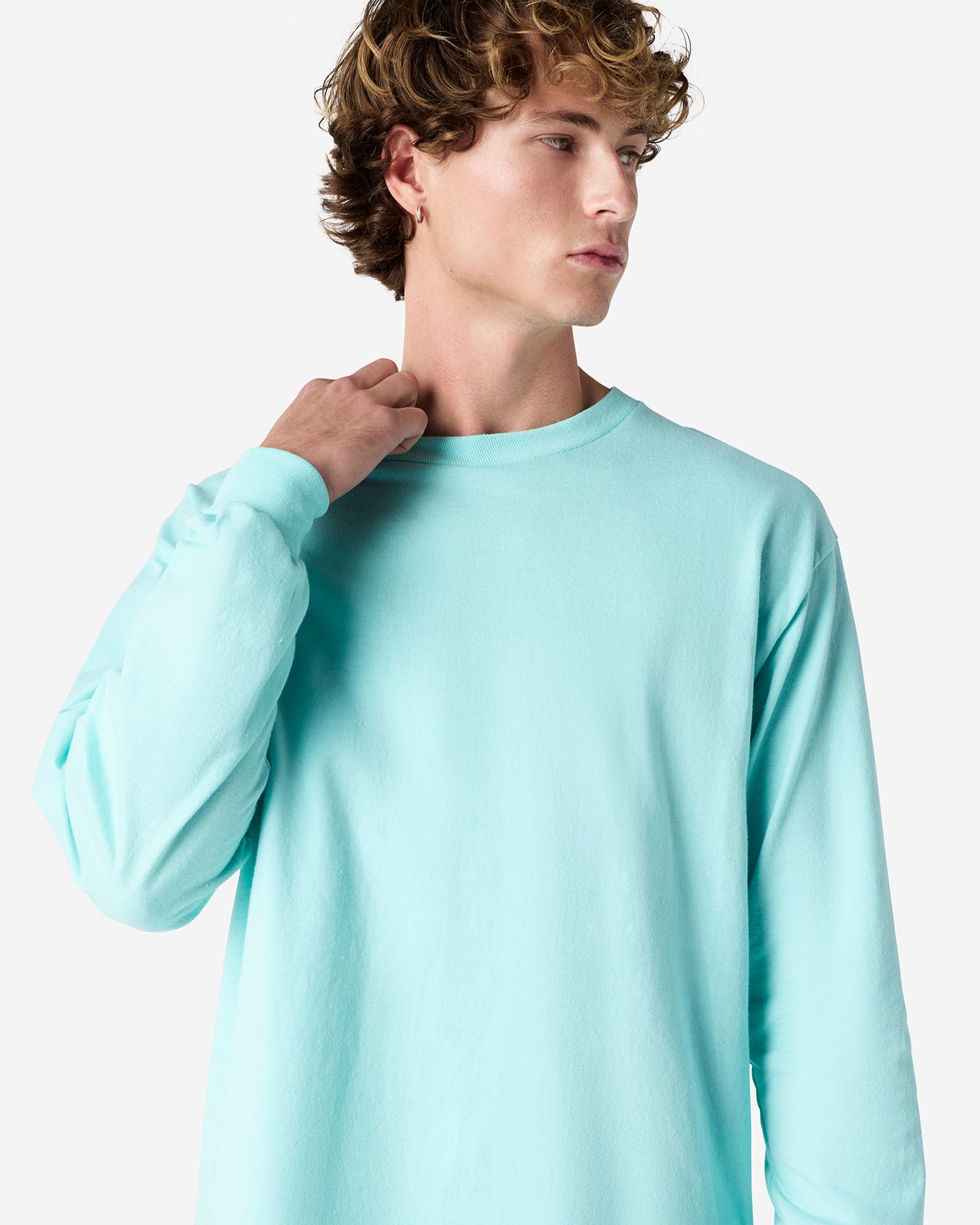 1304 Unisex Relaxed Fit Heavyweight Long Sleeve T-shirt