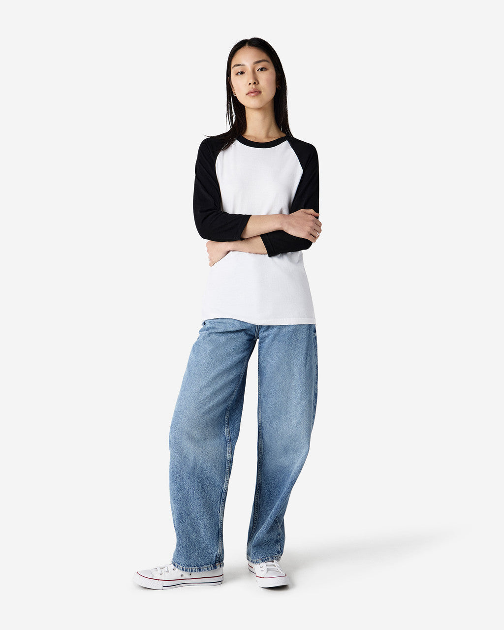 American Apparel® 2003CVC T-Shirt Unisex Classic Raglan T-Shirt