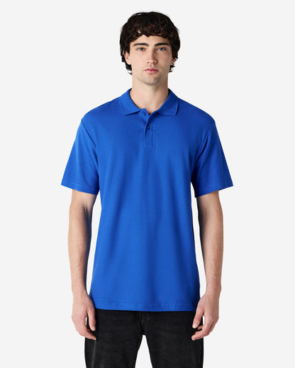 64800 ADULT SOFTSTYLE DOUBLE PIQUE POLO