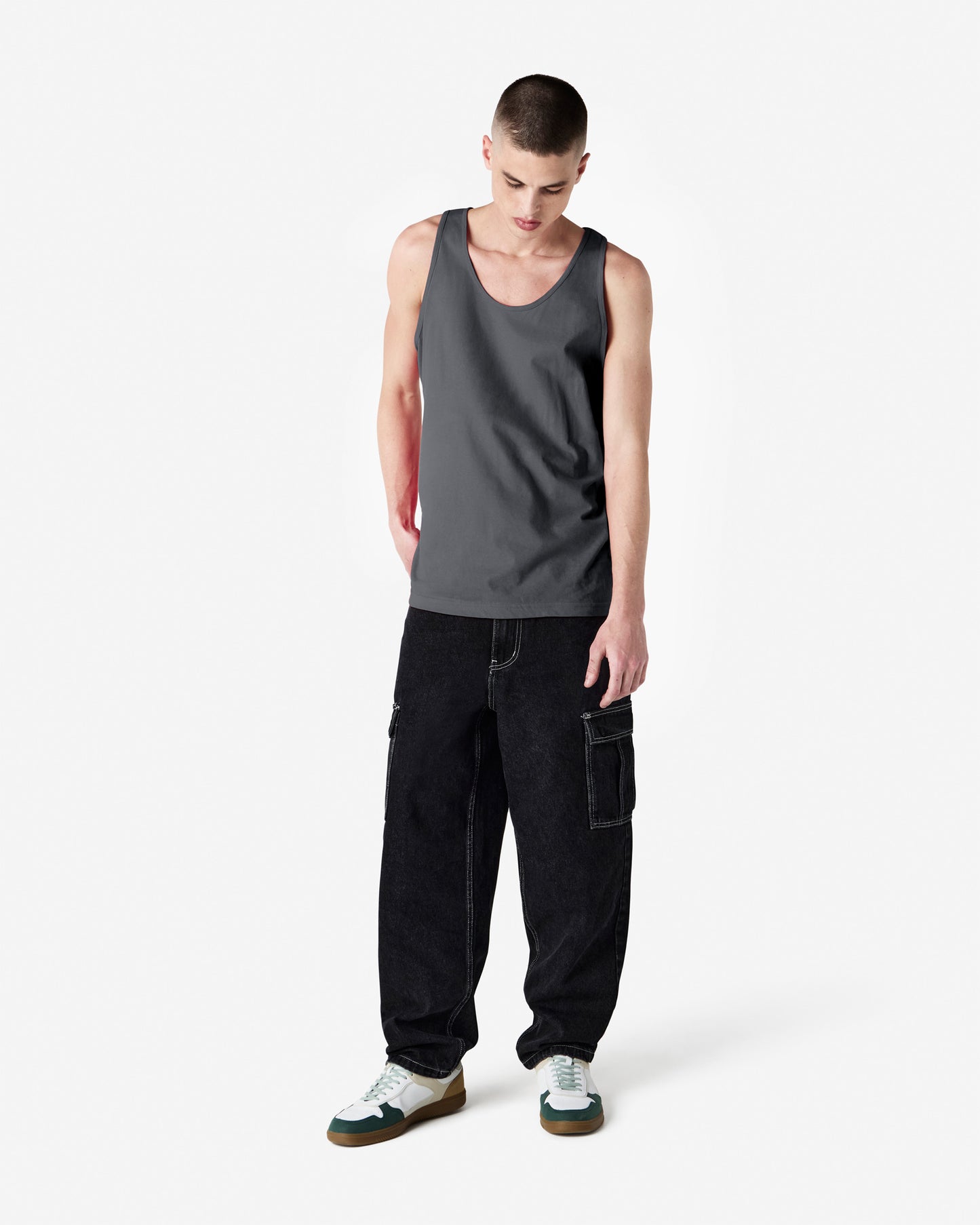 Fine Jersey Cotton Tank Top
