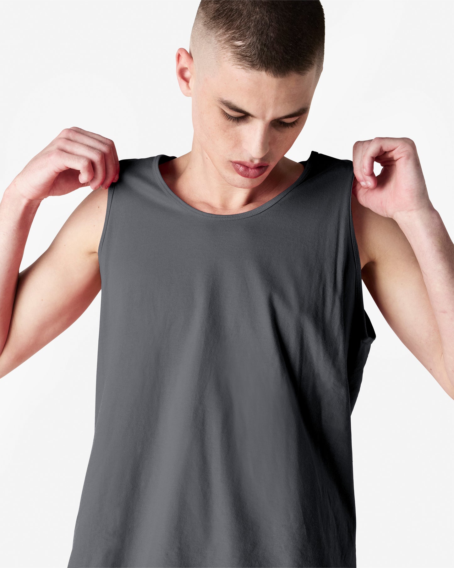 Fine Jersey Cotton Tank Top