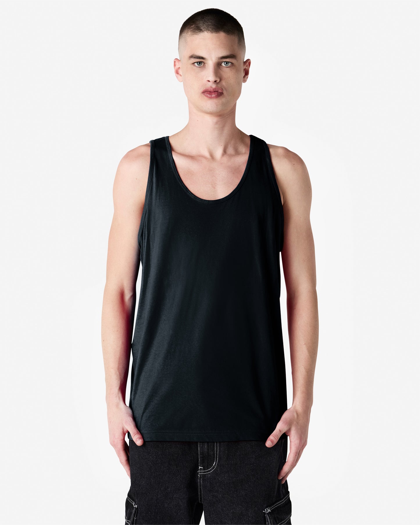 Fine Jersey Cotton Tank Top