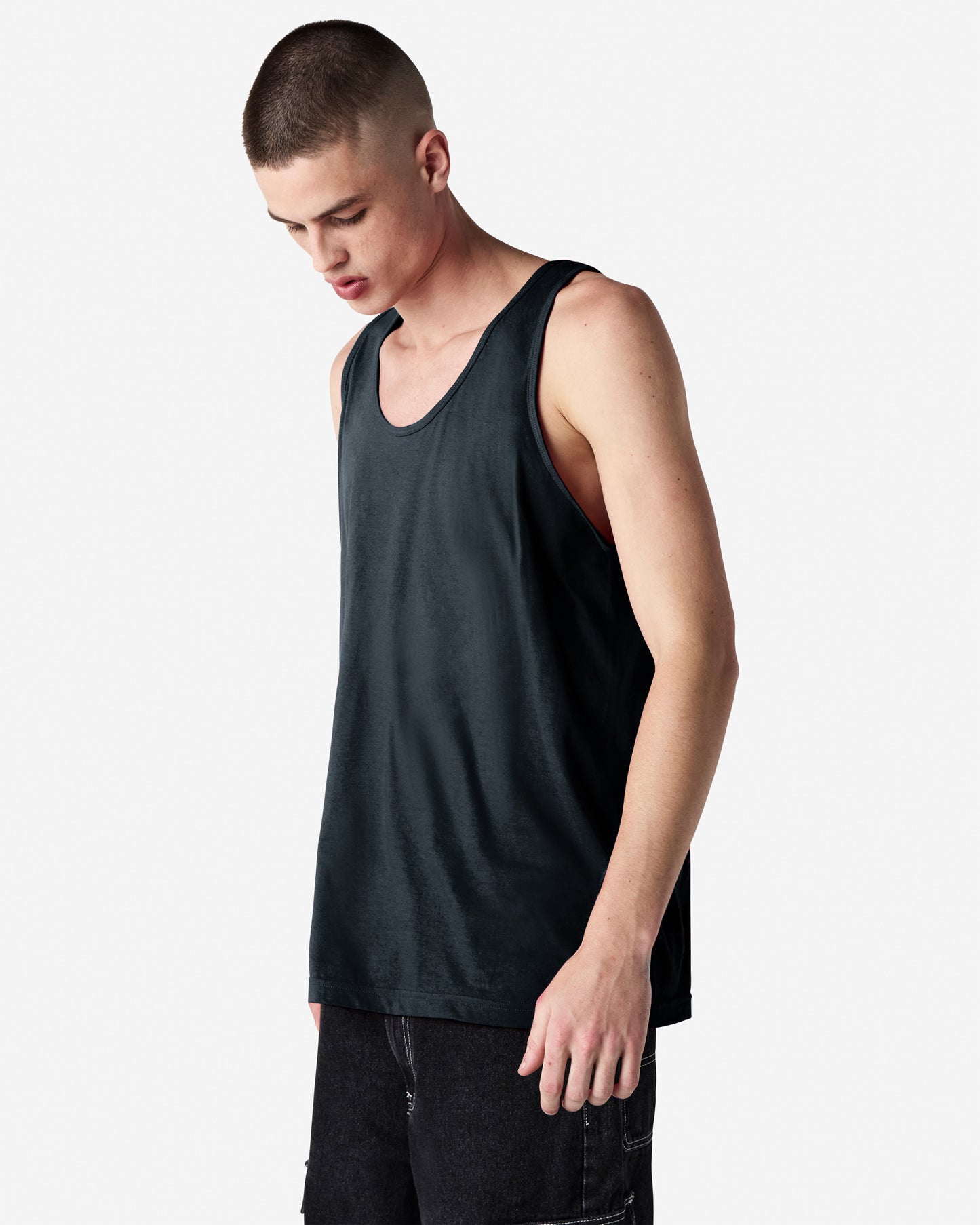 Fine Jersey Cotton Tank Top