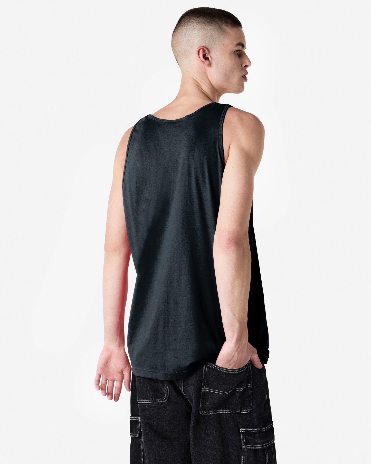 Fine Jersey Cotton Tank Top