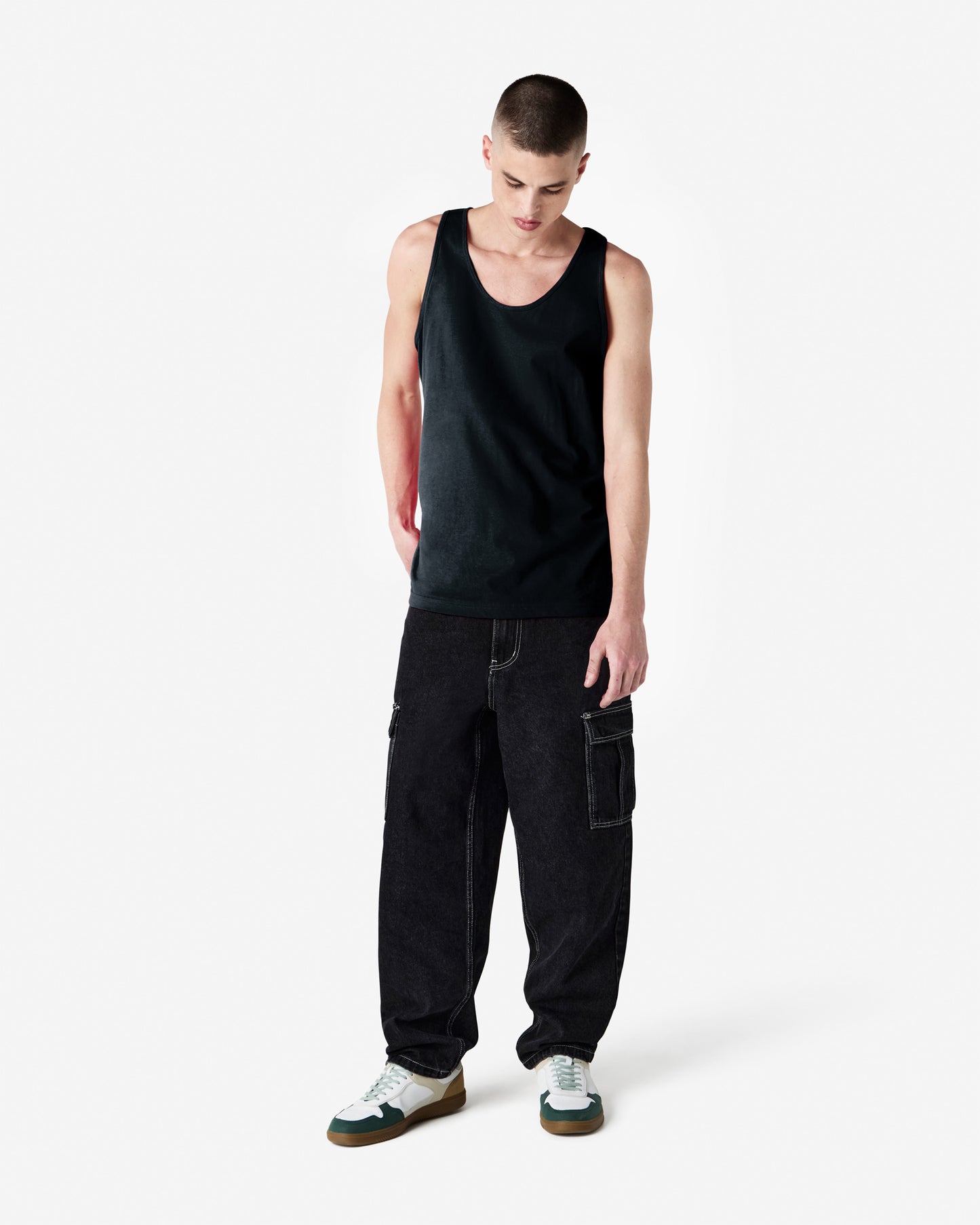 Fine Jersey Cotton Tank Top