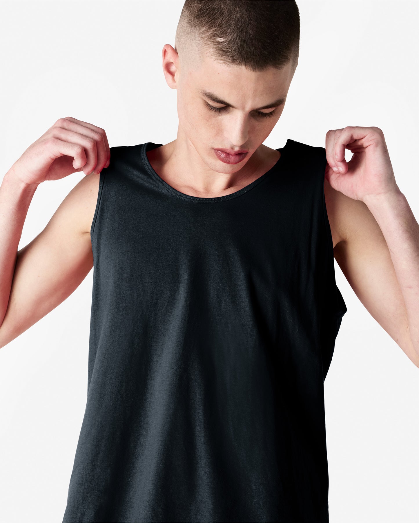 Fine Jersey Cotton Tank Top