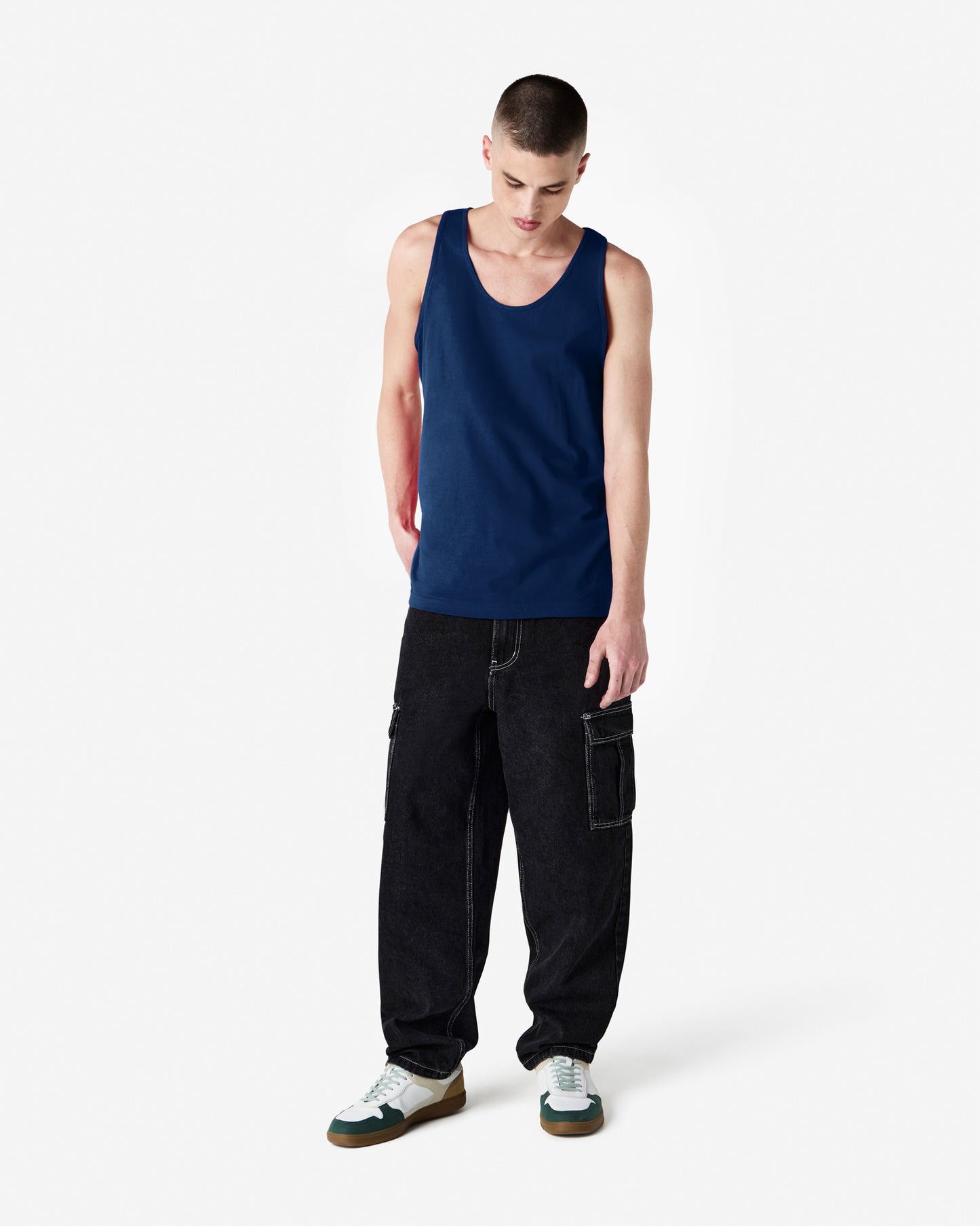 Fine Jersey Cotton Tank Top