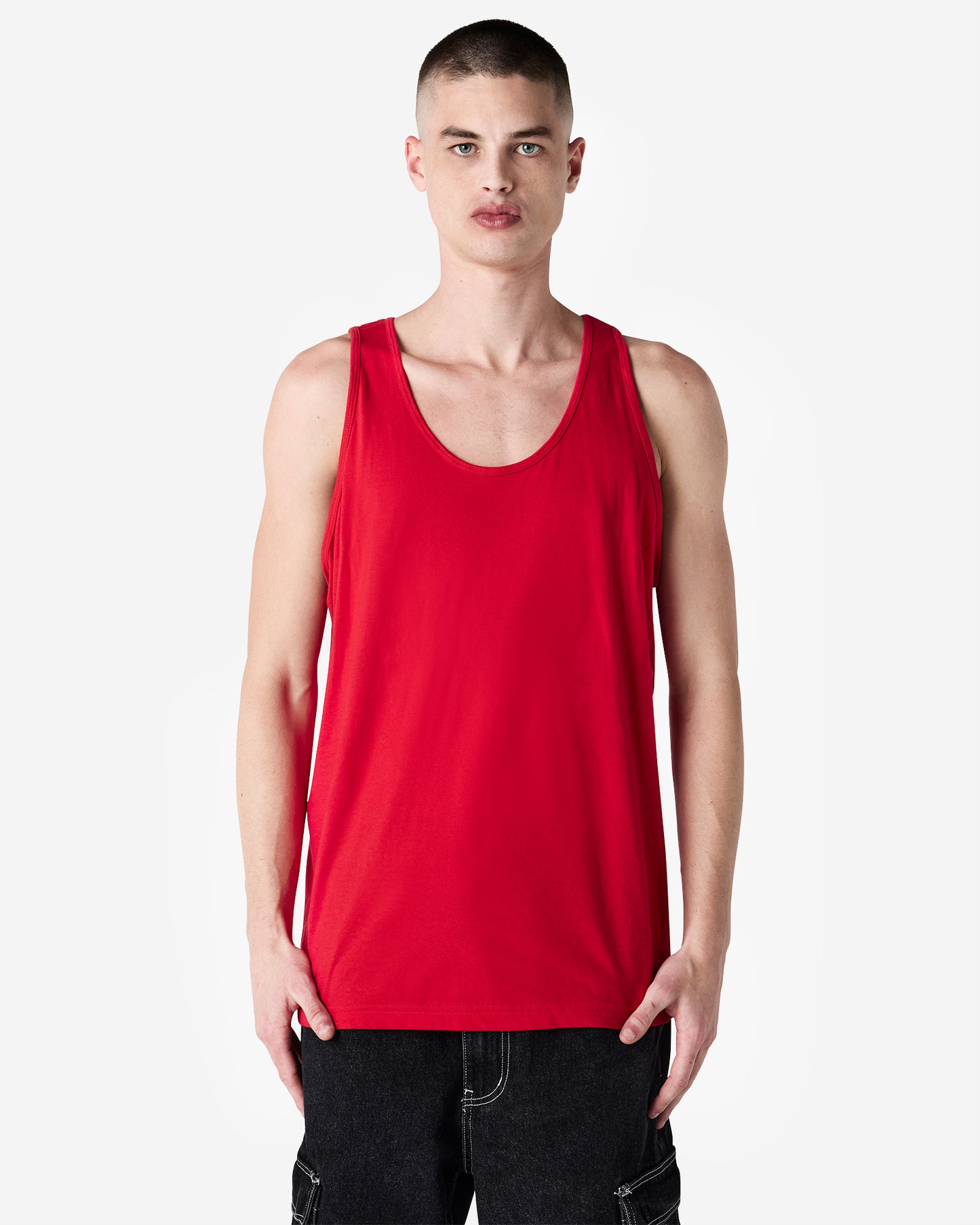 Fine Jersey Cotton Tank Top