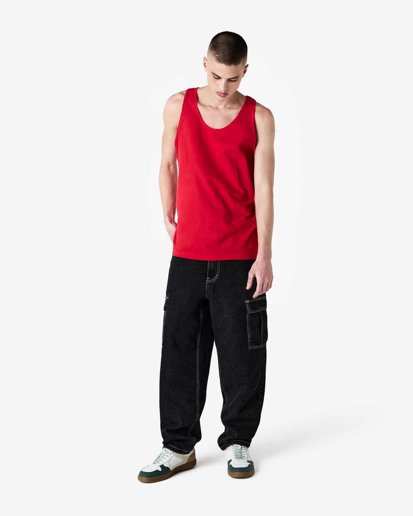 Fine Jersey Cotton Tank Top