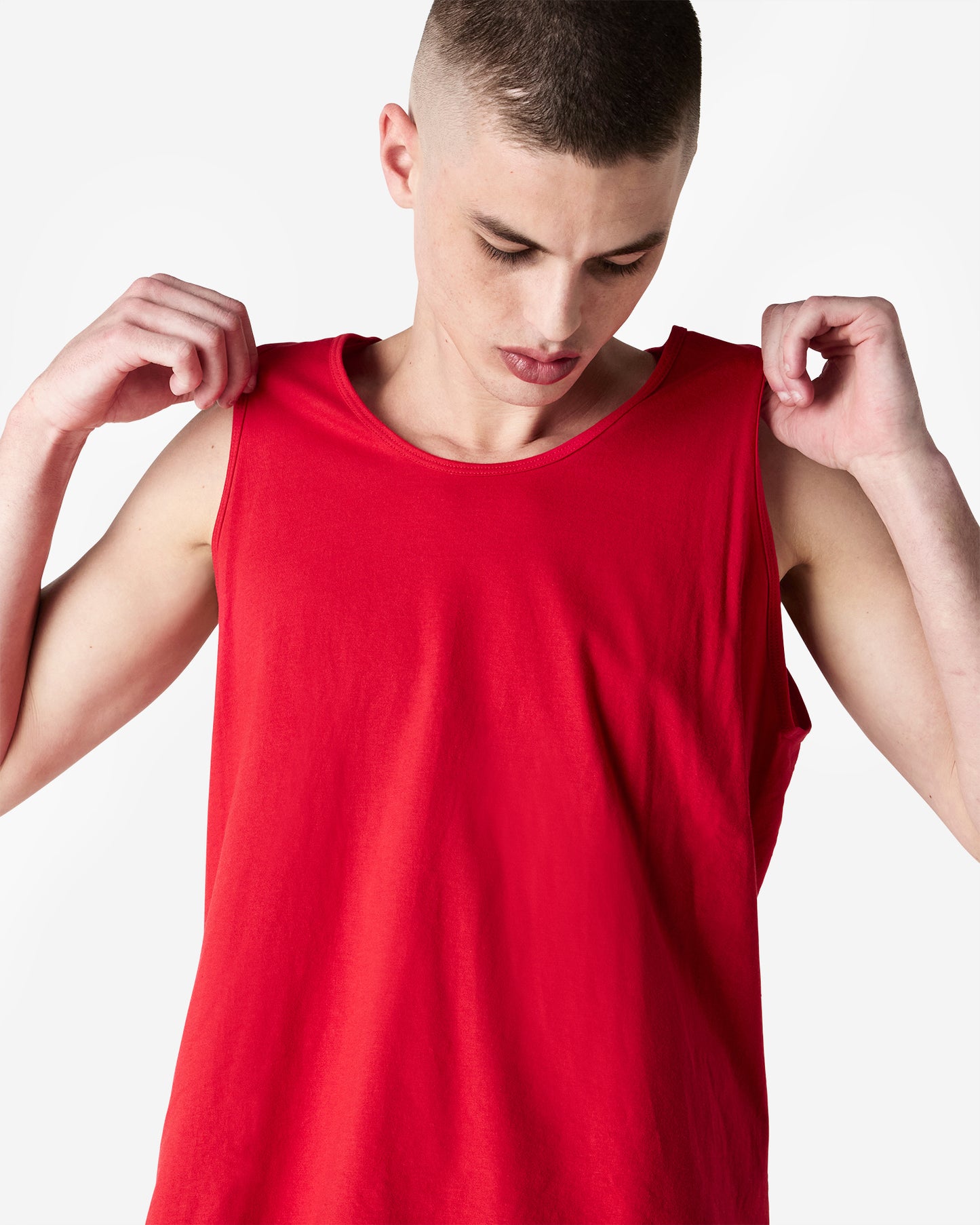 Fine Jersey Cotton Tank Top