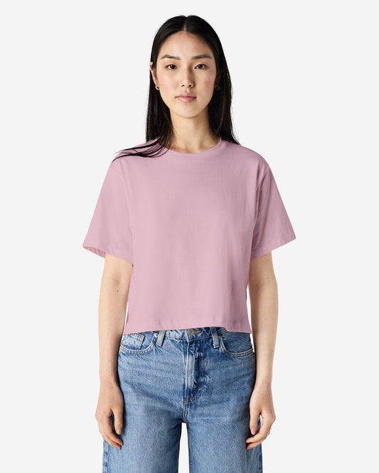 Women's Boxy Fit Cropped T-shirt
