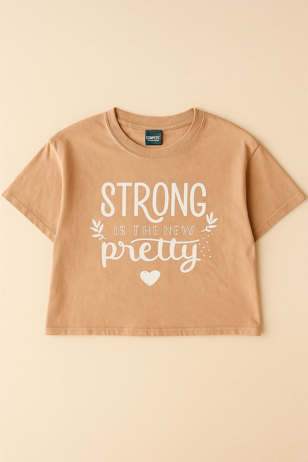 Strong is the new pretty Boxy Cropped Tees