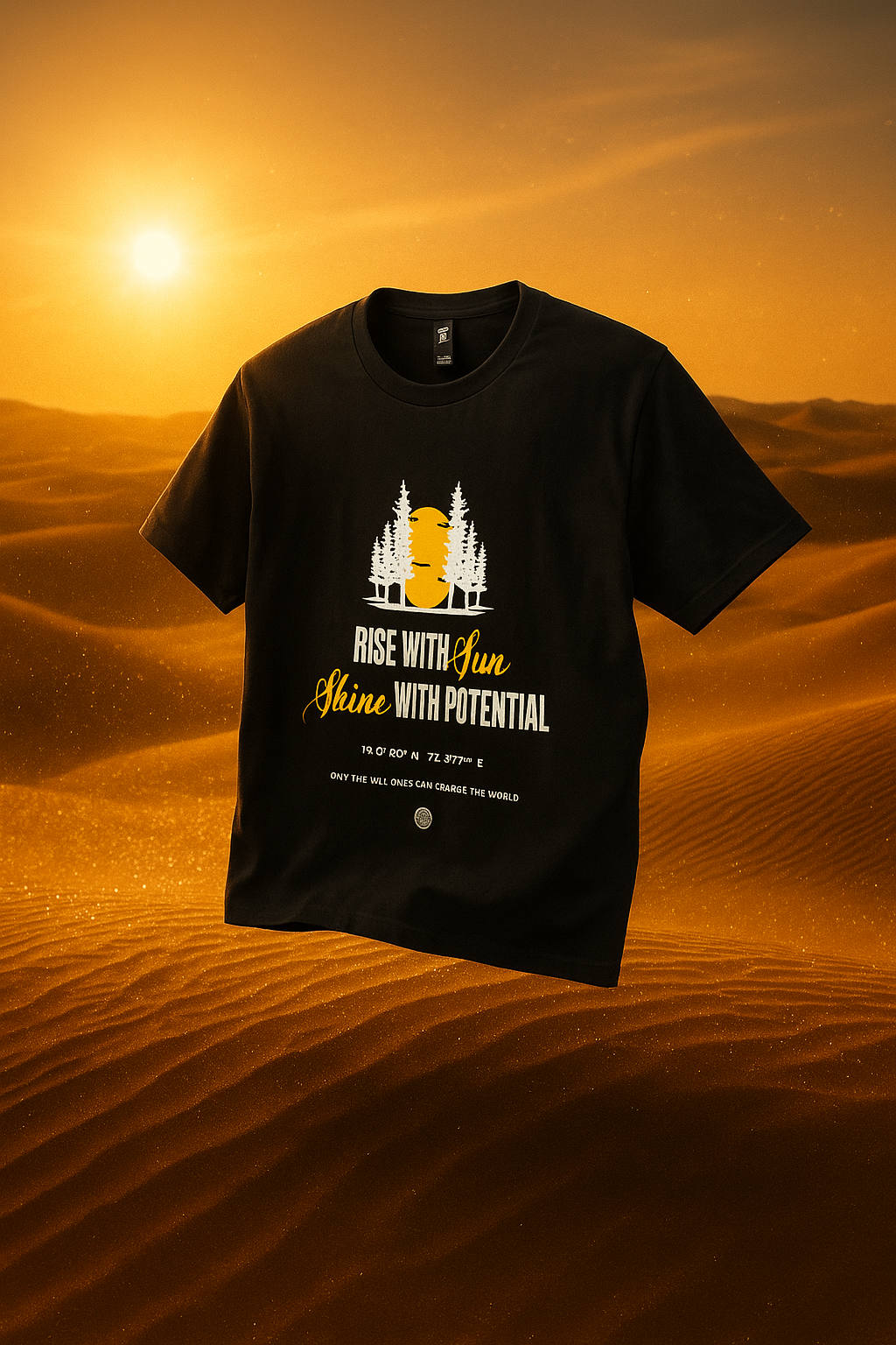 Rise and Shine Adult Tshirt