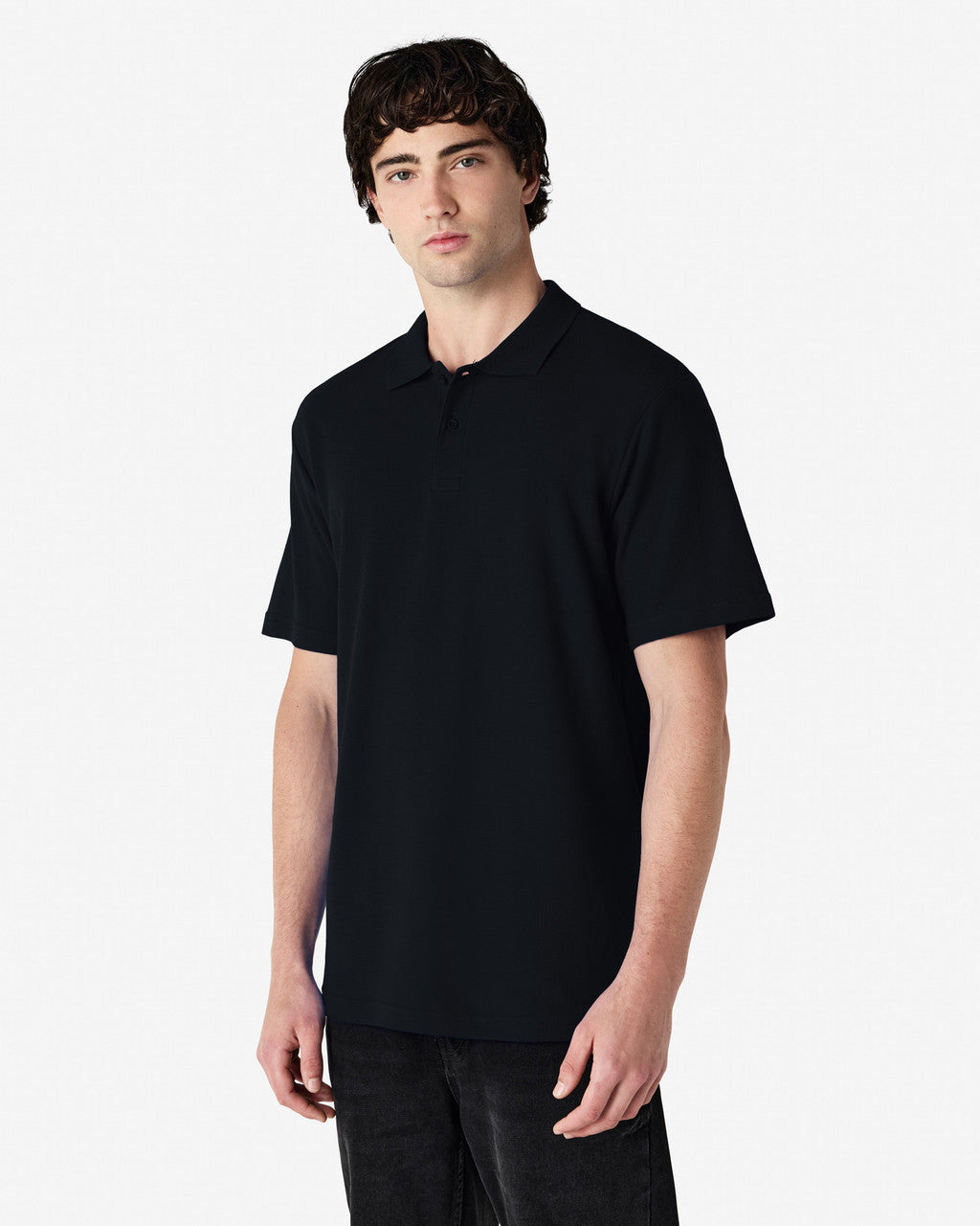 64800 ADULT SOFTSTYLE DOUBLE PIQUE POLO