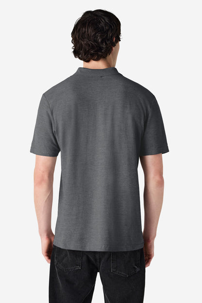 64800 ADULT SOFTSTYLE DOUBLE PIQUE POLO