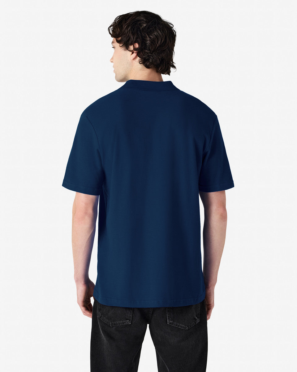 64800 ADULT SOFTSTYLE DOUBLE PIQUE POLO