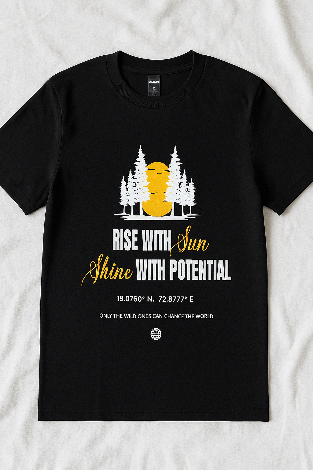 Rise and Shine Adult Tshirt