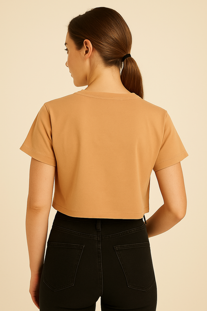 Strong is the new pretty Boxy Cropped Tees