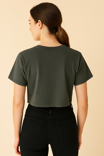 Strong is the new pretty Boxy Cropped Tees